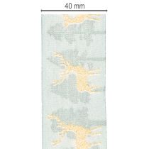 Artikel Geschenkband mit Rentieren und Tannenbäumen 40mm 18m