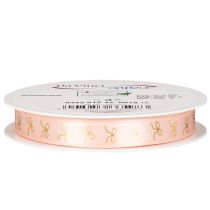 Artikel Geschenkband mit goldenen Schleifen 15mm 18m