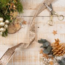 Artikel Geschenkband Leopard für kreative Dekoration und Floristik 25mm 20m