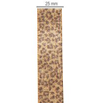 Artikel Geschenkband Leopard für kreative Dekoration und Floristik 25mm 20m