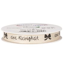 Artikel Geschenkband mit Aufdruck Eine Kleinigkeit 15mm 18m