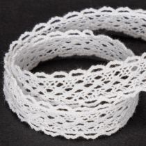 Artikel Spitzenband Baumwolle Feines Dekoband zum Basteln 15mm 10m