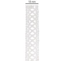 Artikel Dekoband Spitze Baumwolle Für kreative Gestaltung 18mm 10m