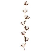 Artikel Künstlicher Baumwollzweig mit 8 echten Blüten 78cm