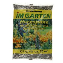 Floristik24 Beckmann Hornspäne 2,5kg Stickstoffdünger