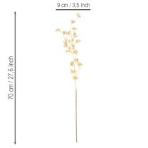 Artikel Beerenzweig Deko Zweig künstlich Gold 70cm 3St
