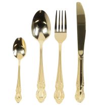 Artikel Besteck-Set Gold Tafelbesteck im Karton 16-teilig