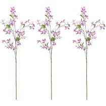 Artikel Kunstblume Clematiszweig lange haltbare Tischdekoration 110cm 3St