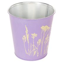Artikel Übertopf Blumenmotiv in Pastellfarben für Balkon und Tischdeko 10cm 3St