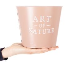 Artikel Blumentopf Art of Nature rund Charmanter Vintage-Übertopf für Innen 17cm 3St