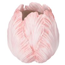 Artikel Blumenvase Tulpen Motiv Dekorative Vase für exklusive Tischdeko und Innenbereich 16cm 2St