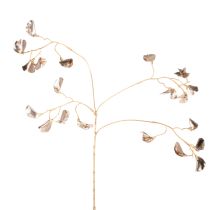 Artikel Bohnenblütenzweig Metallic Kunstpflanze Weihnachten 80cm 3St
