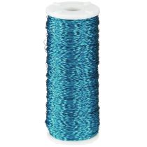 Artikel Bouilloneffektdraht Ø0,30mm 140m Türkis Dekodraht Schmuck Bastelmaterial