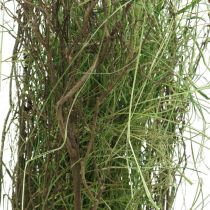 Deko Grasbusch mit Zweigen Getrocknetes Gras Büschel 65×12cm