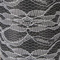 Artikel Breites Spitzenband Tischläufer Spitze Weiß 150mm 10m