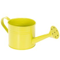 Artikel Bunte Gießkanne Deko Ø11cm H9,5cm zum Bepflanzen, Frühlingstischdeko Metall 8er-Set