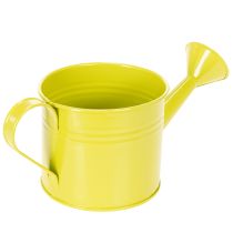 Artikel Bunte Gießkanne Deko Ø11cm H9,5cm zum Bepflanzen, Frühlingstischdeko Metall 8er-Set