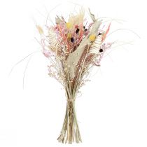 Artikel Trockenblumenstrauß Bunt Exotik 55cm 120g - Farbenprächtige, Dekorative & Pflegeleichte Wohnraumdekoration in Boho-Stil