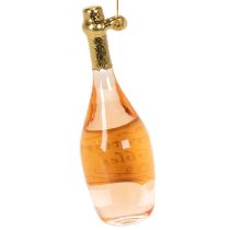 Artikel Baumanhänger-Set Sektglas und Sektflasche Weihnachtsdeko 14cm 2St
