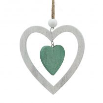 Artikel Christbaumschmuck Mix Grün, Weiß 10cm 9St