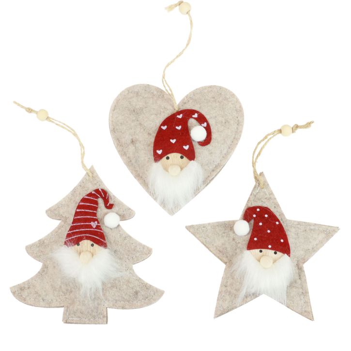 Artikel Christbaumschmuck Wichtel Weihnachtswichtel 13-15cm 6St