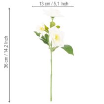 Artikel Kunstblume Christrose weiß Bund künstliche Weihnachtsdekoration
