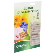 Artikel Chrysal Guano Düngestäbchen Einfache Anwendung Gleichmäßige Nährstoffversorgung 20St