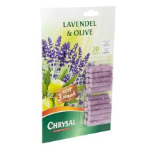 Artikel Chrysal Düngestäbchen Lavendel und Olive für die optimale Pflanzenpflege 20St