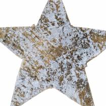 Artikel Kokos Stern weiß grau 5cm 50St Adventssterne Streudeko