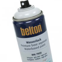 Artikel Belton free Wasserlack Grau Hochglanz Spray Lichtgrau 400ml