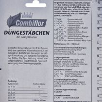 Artikel Combiflor Düngestäbchen für Grünpflanzen 20 St