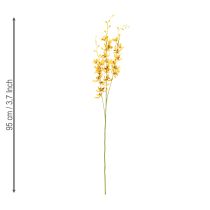 Artikel Künstliche Cymbidium Orchidee als Blütenstiel für elegante Dekoration 95cm 2St