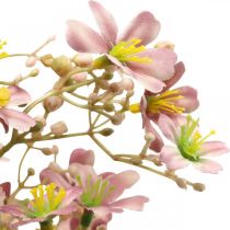 Artikel Dekozweig mit Blüten künstlich Rosa Daphne Zweig 110cm 3St