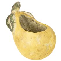Artikel Deko Birne Beton Übertopf Herbstdeko 19×12,5×15,5cm