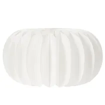 Artikel Wabenpapier Ring Kürbis rund groß für Trockenblumen und Herbstdeko 24cm 4St