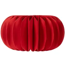 Artikel Papier Deko Wabenpapier Kürbis rund Moderne Tischdeko 24cm 4St