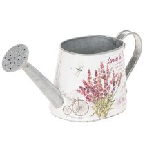 Artikel Deko Gießkanne Metall Lavendel Retro Garten 30×11×14,5cm