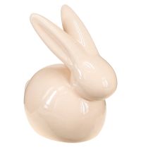 Artikel Deko Hase Gelb Grün Braun Moderne Keramikfigur für Ostern 8,5cm 3St