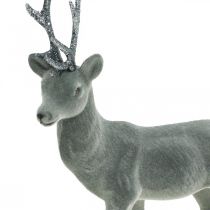 Artikel Deko Hirsch Dekofigur Deko-Rentier Anthrazit H28cm