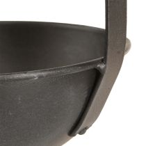 Artikel Deko Kelle Pflanzschale Anthrazit Hängend Ø16,5cm 2St