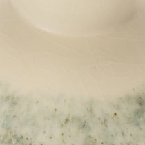 Artikel Deko Schale Keramikschale Creme Graugrün Ø20cm H16cm