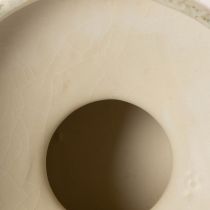 Artikel Deko Schale Keramikschale Creme Graugrün Ø20cm H16cm