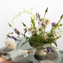 Artikel Deko Schale Keramikschale Creme Graugrün Ø20cm H16cm