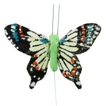 Deko-Schmetterlinge bunt sort.6cm 24St