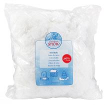 Artikel Deko Schnee Schneeflocken Schneewatte Winter Weiß 200g