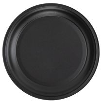 Artikel Deko Teller Metall Schale Dekoteller Anthrazit Ø26cm 2St