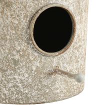 Artikel Deko Vogelhaus Metall Hängedeko in Antik Ø15cm H21cm