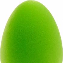 Artikel Osterei beflockt H25cm Farbige Eier Osterdeko