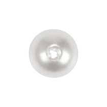 Artikel Deko Perlen zum Auffädeln Bastelperlen Weiß 6mm 300g
