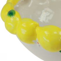 Artikel Deko Schale Zitronen Obstschale Keramik Ø30cm
